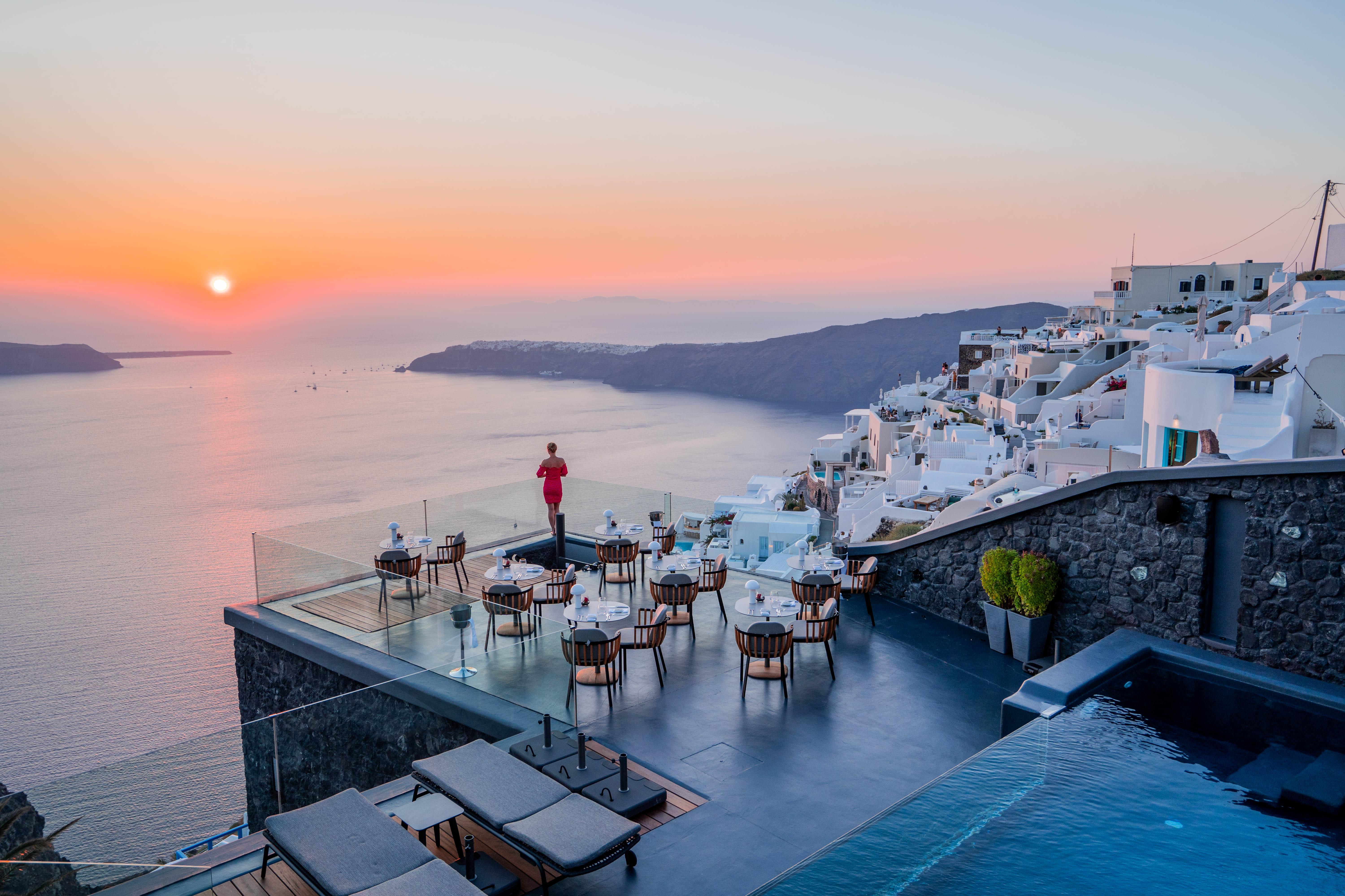 Kivotos Santorini Hotell Imerovigli  Exteriör bild